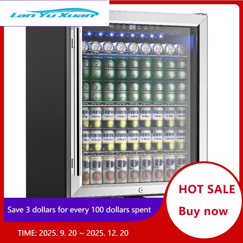 Wine And Beer Undercounter Fridge - Refrigerador de bebidas de 24 pulgadas,