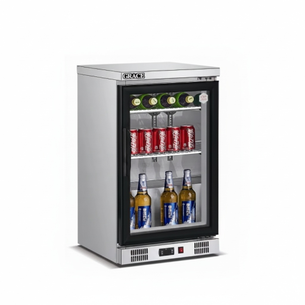 Wine And Beer Undercounter Fridge - Refrigerador Bajo Encimera, Acero Inoxidable 304,