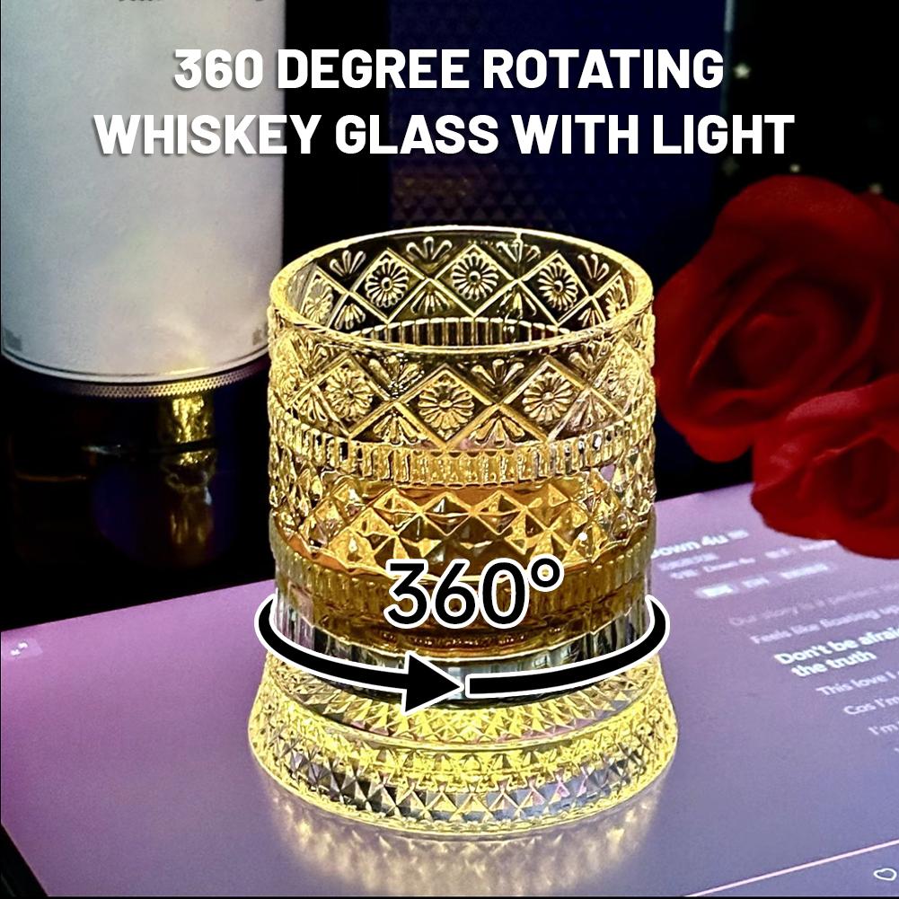 Wine Beer Glass - Vaso Giratorio para Whisky, Copa de