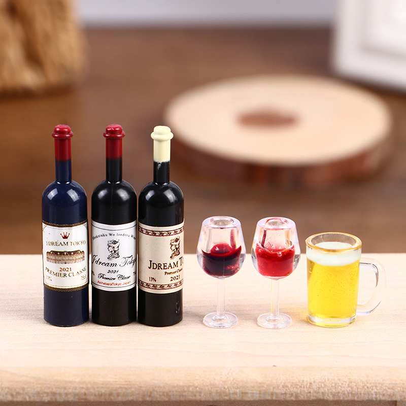 Wine Beer House - Taza de vino en miniatura para