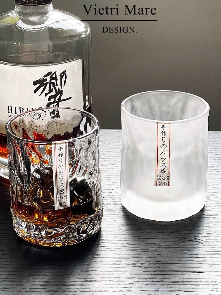 Wine Beer Glass - Vaso de Vidrio Vietnamita Hecho a