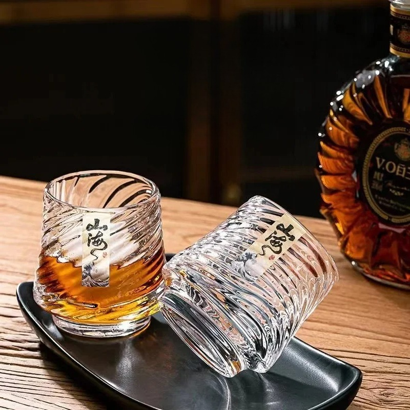 Wine Beer Glass - Juego de Vasos de Whisky de