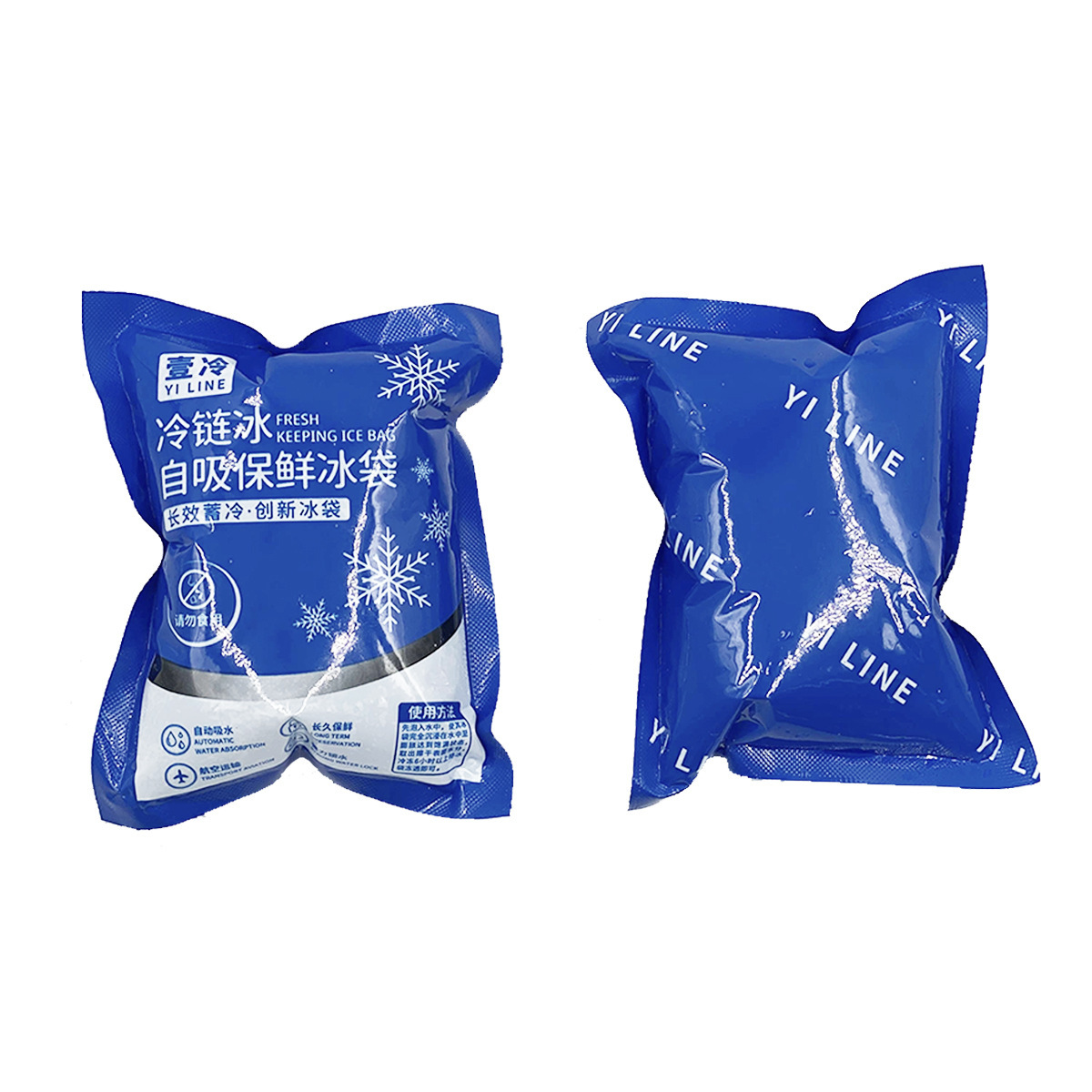 Wine Beer Cooler - Paquete de hielo autocebante reutilizable, bolsa