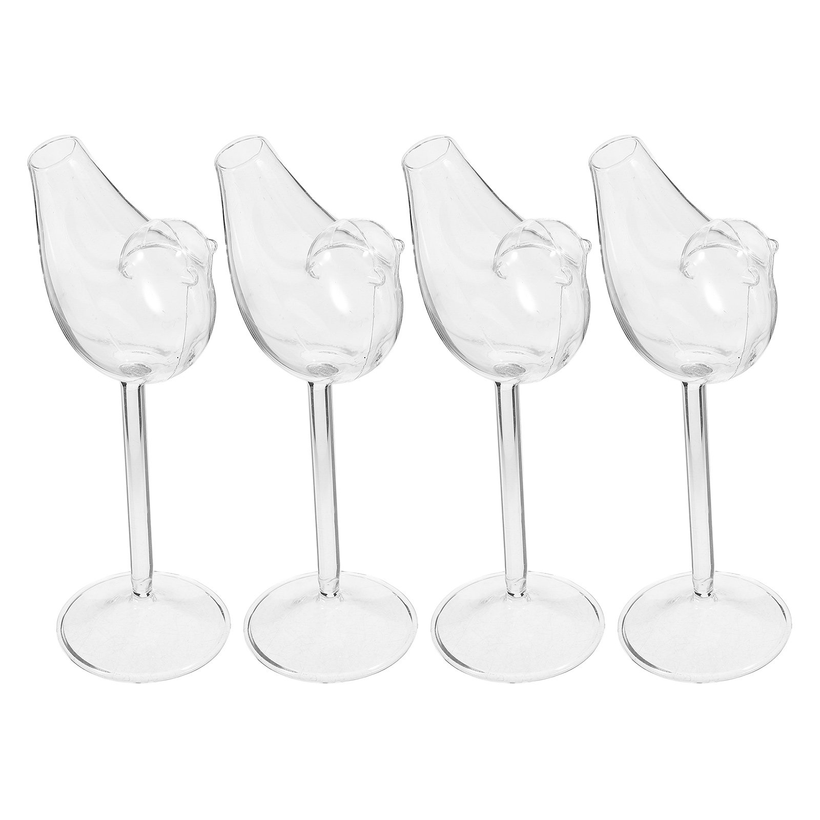 Wine Beer Mixed Drinks - Juego de 4 Copas de Vino,