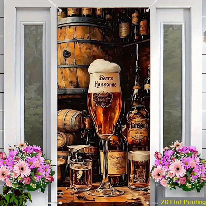 Wine Beer House - 1 pieza de cartel publicitario plano