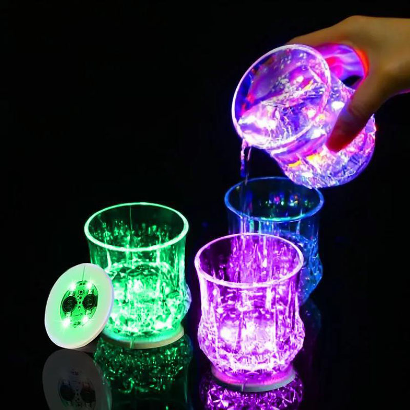 Wine Beer House - Pegatina de posavasos LED, accesorios de