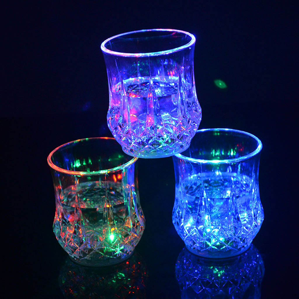 Wine Beer Glass - Vaso de Bebida LED de Colores,