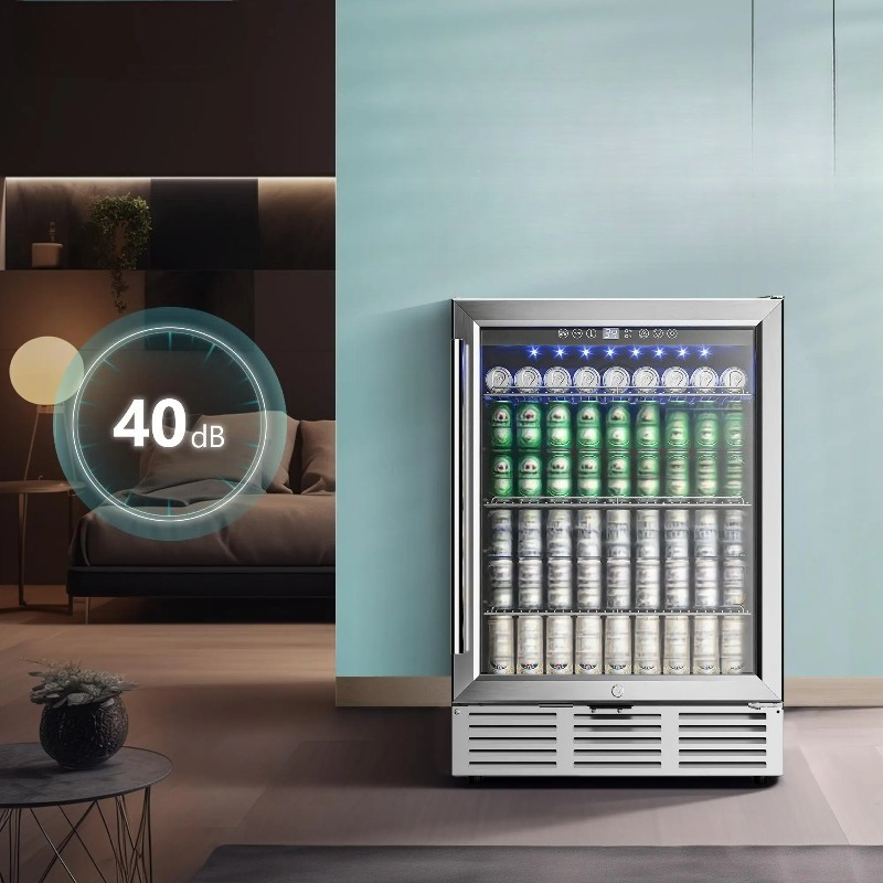 Refrigerador de bebidas de 24  - Wine And Beer Undercounter Fridge reseña y precio