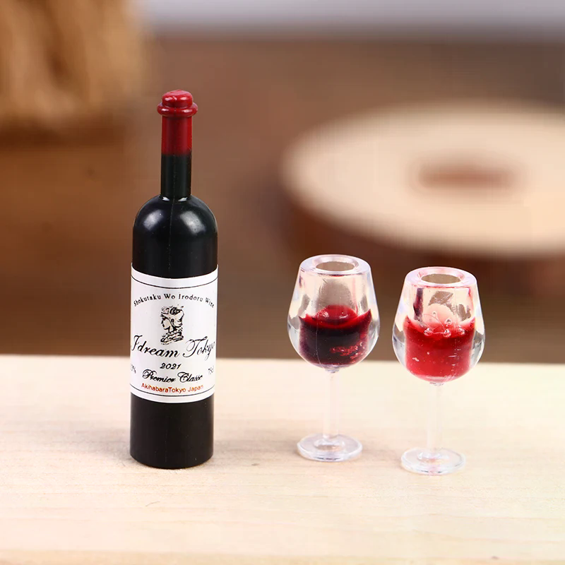 5 Piezas de Miniaturas de 1:12 - Wine Beer House reseña y precio
