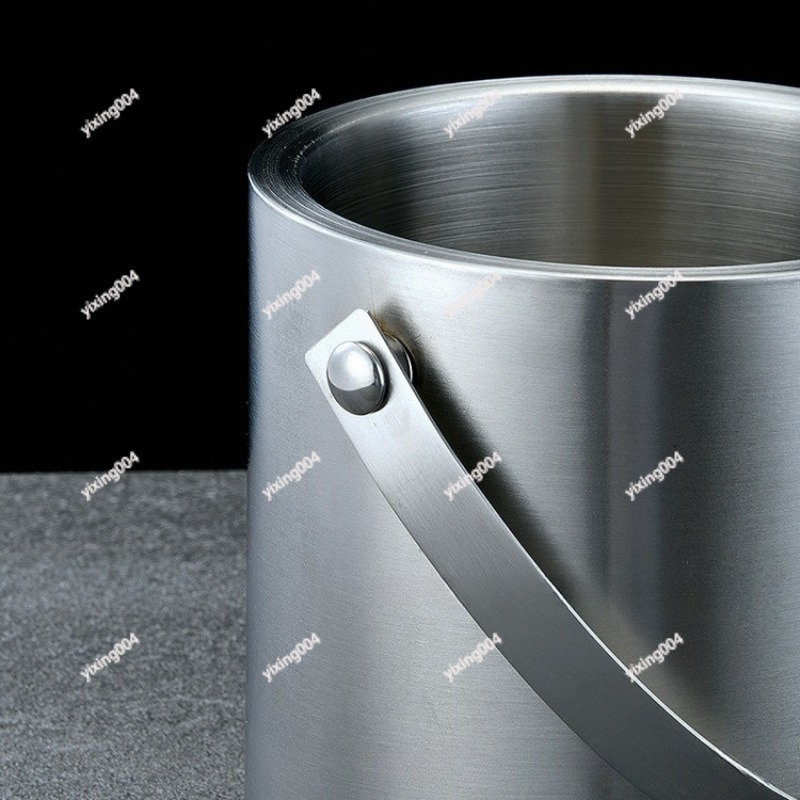 Cubo de hielo de doble pared d - Wine Beer Cooler reseña y precio