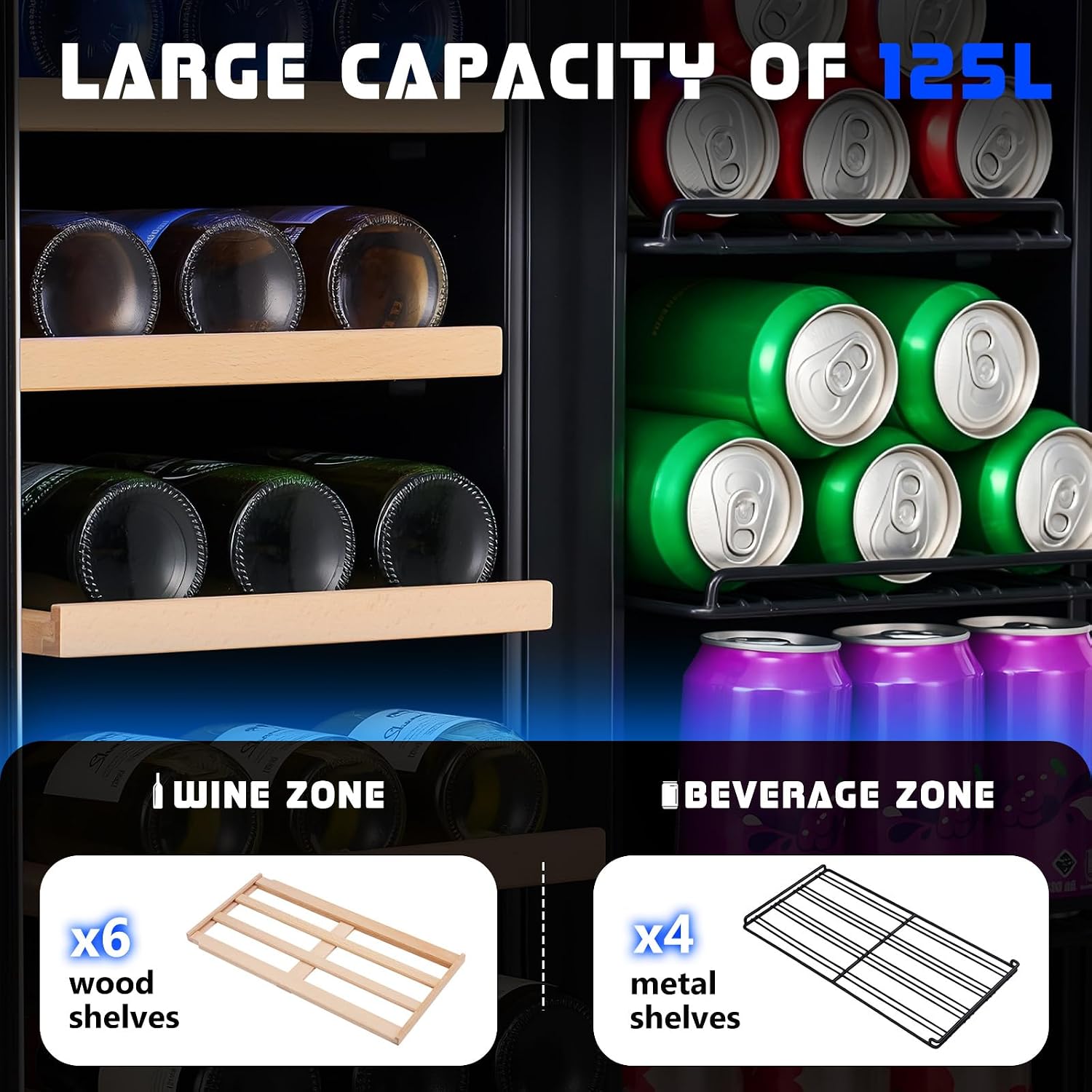 Refrigerador para Bebidas, Nev - Wine And Beer Undercounter Fridge reseña y precio