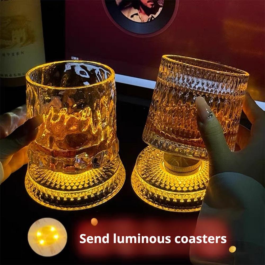 Vaso Giratorio para Whisky, Co - Wine Beer Glass reseña y precio