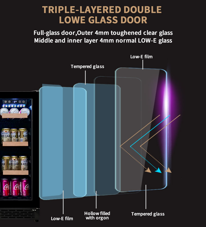 Enfriador de Vino y Cerveza de - Wine And Beer Undercounter Fridge reseña y precio