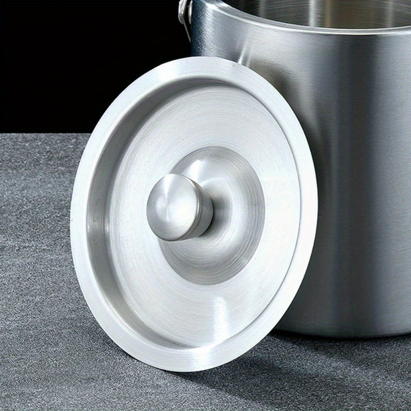 Cubo de hielo aislado de acero - Wine Beer Cooler reseña y precio