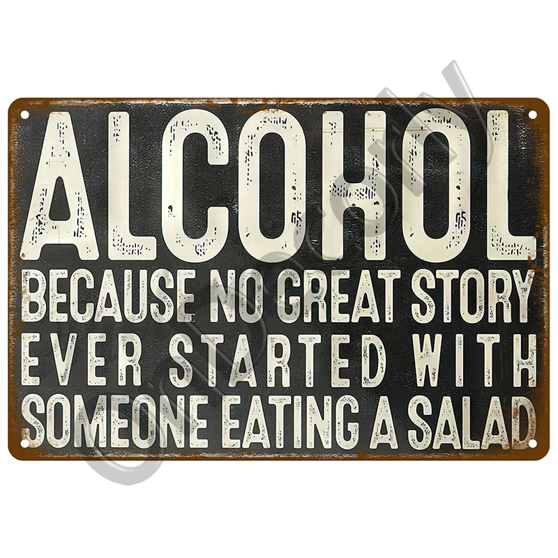 Letrero de Metal para whisky,  - Wine Beer Brand reseña y precio