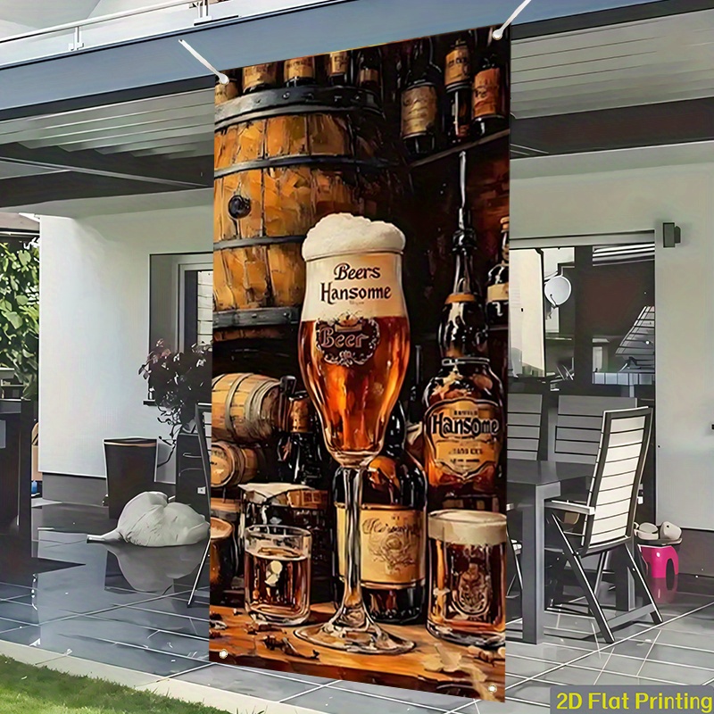 1 pieza de cartel publicitario - Wine Beer House reseña y precio