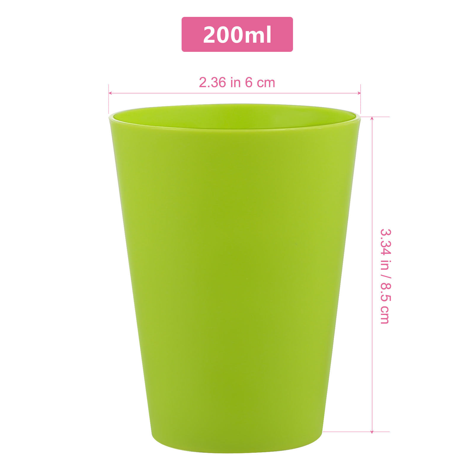 15 Vasos de Plástico de Colore - Wine Beer Mixed Drinks reseña y precio