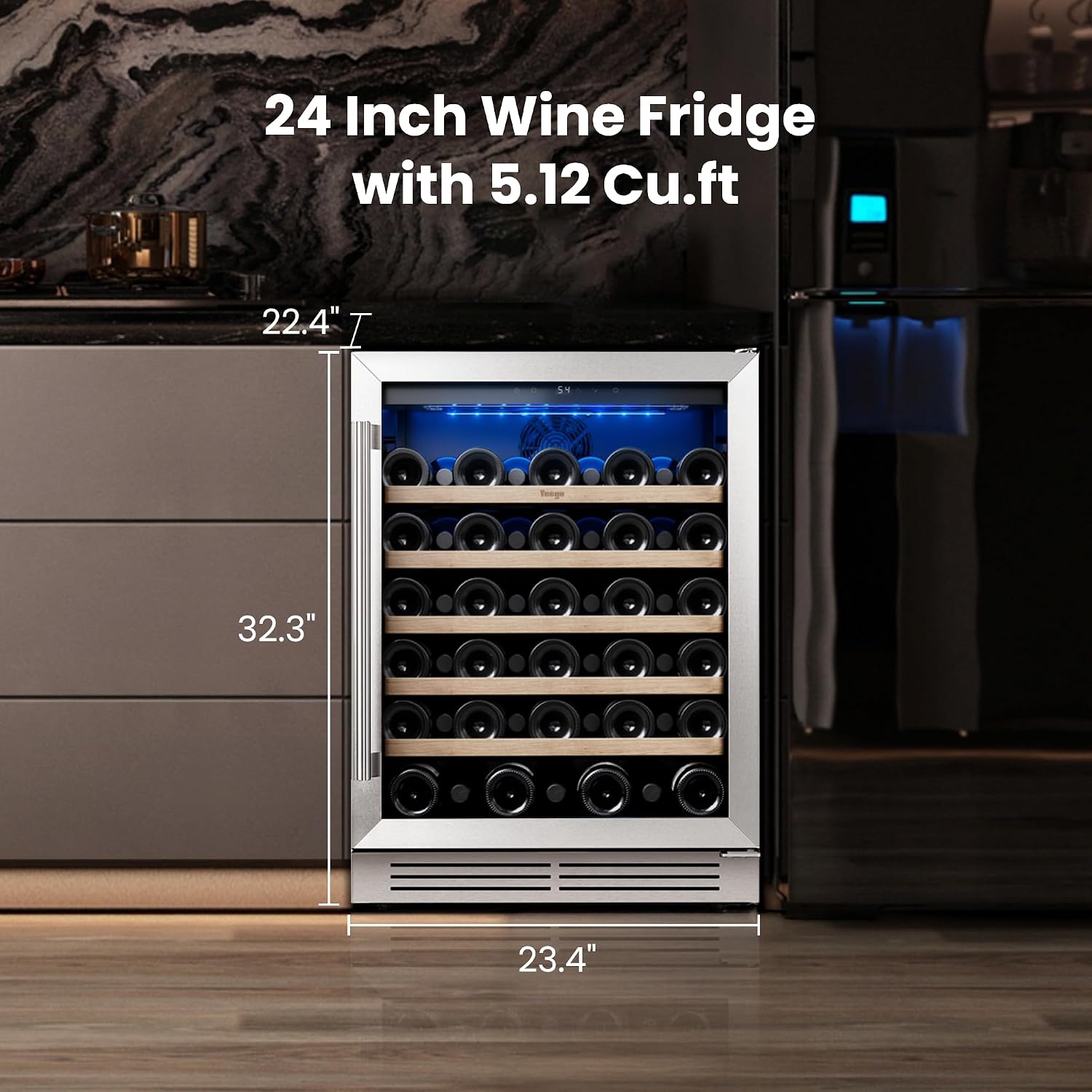 Enfriador de Vino Yeego - Neve - Wine And Beer Undercounter Fridge reseña y precio