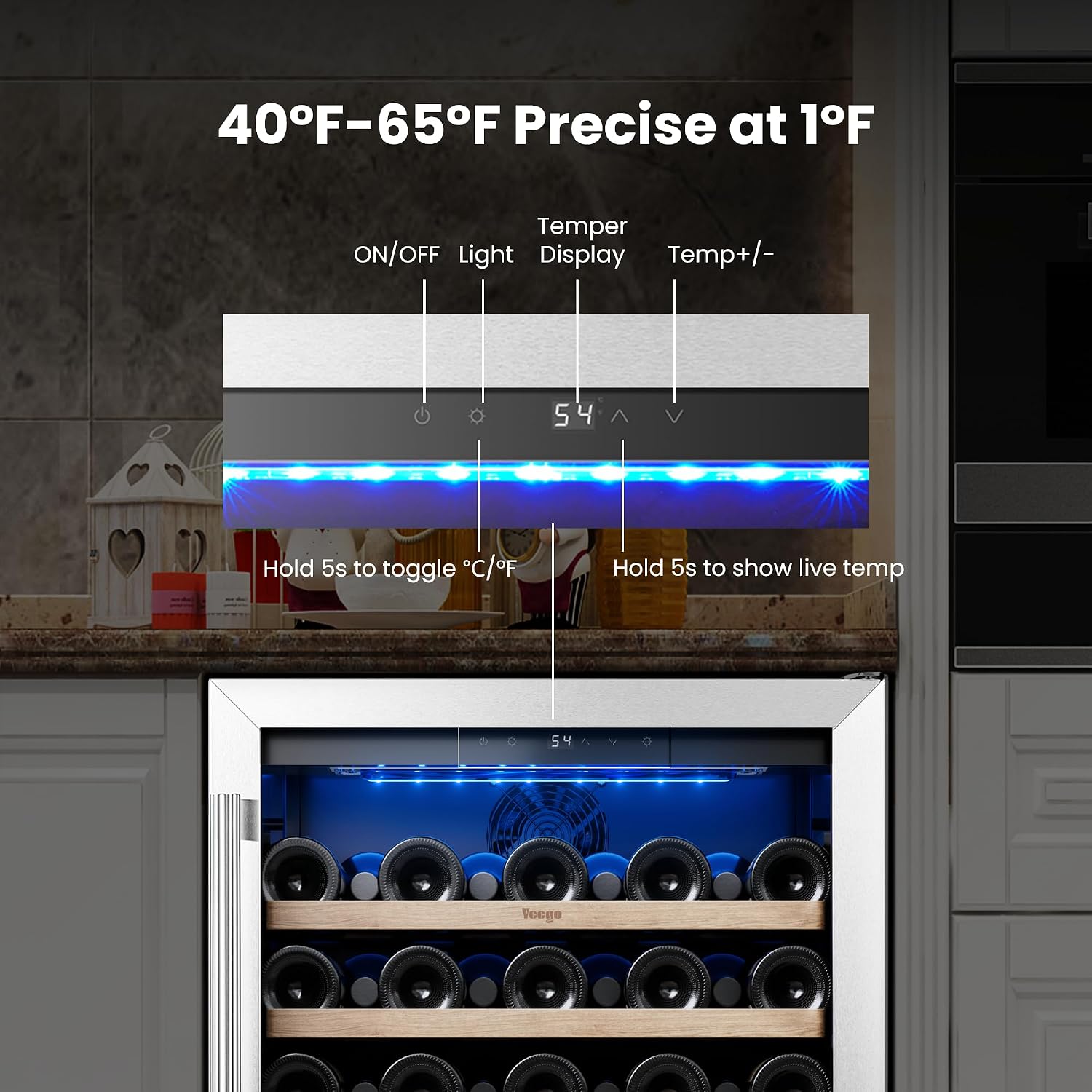 Enfriador de Vino Yeego - Neve - Wine And Beer Undercounter Fridge reseña y precio