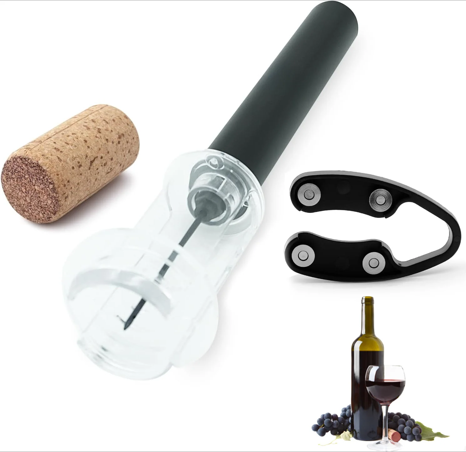 Bomba de aire abridor de botel - Wine In Beer Bottle reseña y precio
